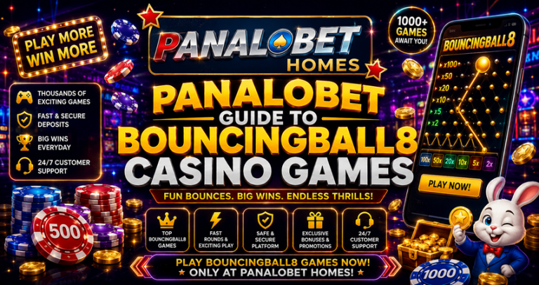 Panalobet Guide to Bouncingball8 Casino Games