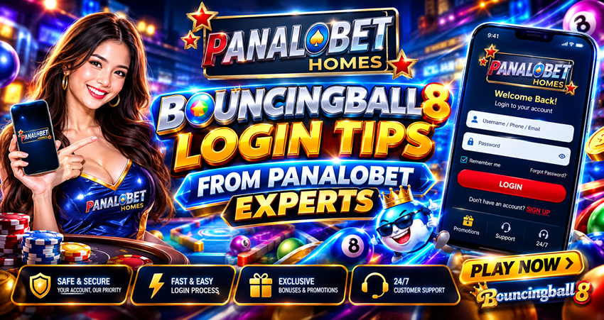 Bouncingball8 Login Tips from Panalobet Experts